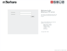 Tablet Screenshot of ftp.millerhare.com